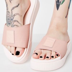 Puma Platform Slides
